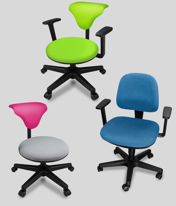 Erzieherinnenstuehle Neflex und Nesta