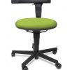 ErzieherInnen­stuhl Ergospin - Sitz Farbe Polyester N apfelgrün