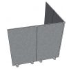 Eckverbinder für Stellwand PET G25