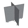 Kreuzverbinder für Stellwand PET G25